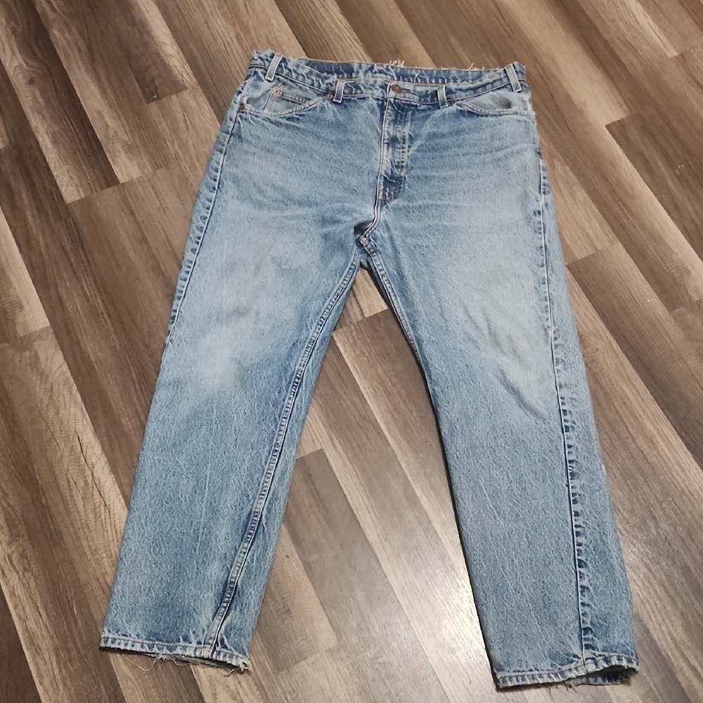 Levi's 505 Distressed Vintage Jeans Size 40x 30